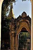 Mahar Aung Mye Bon San Monastery built in 1822, Inwa, near Mandalay, Myanmar (Burma), Asia 